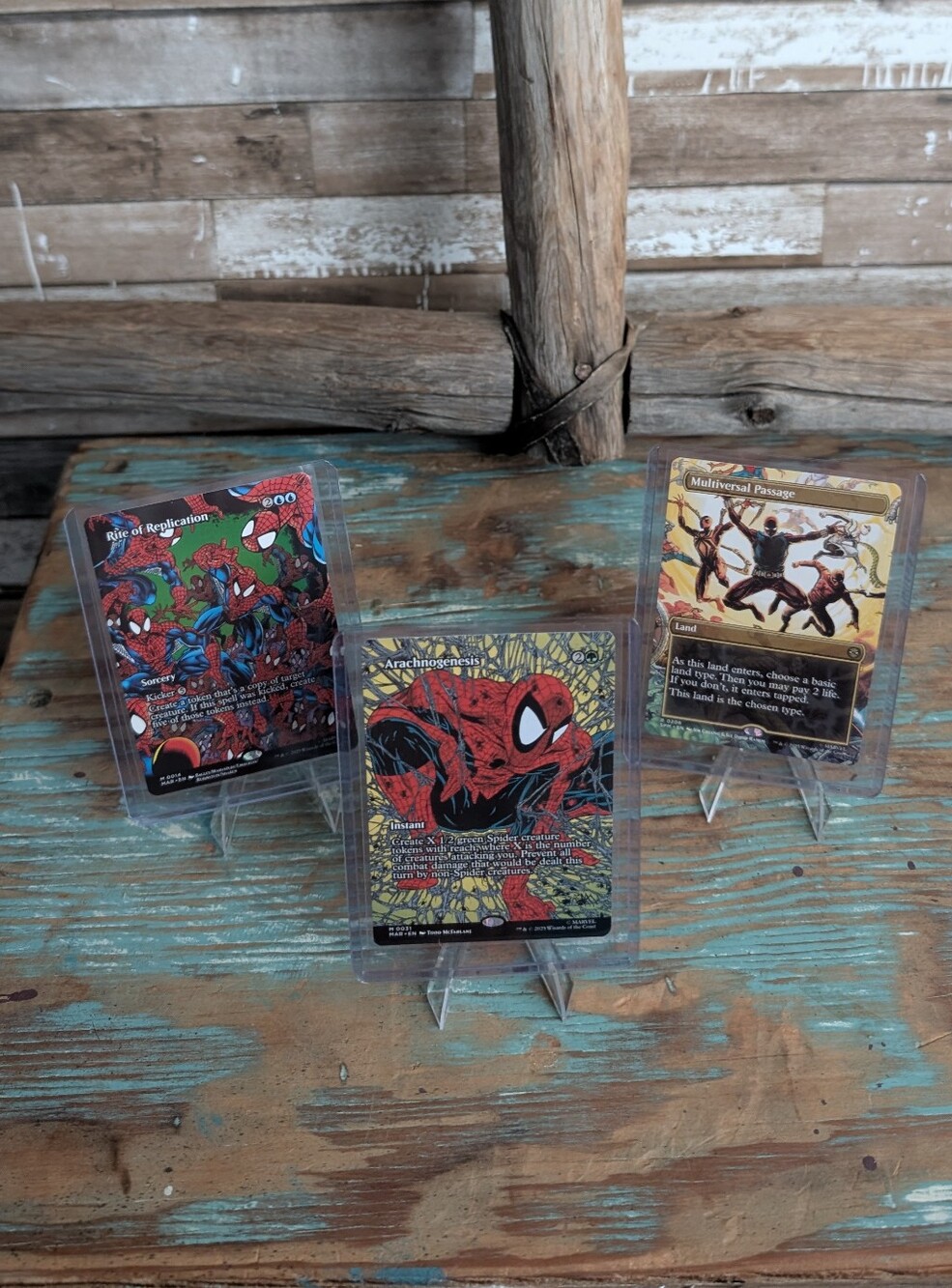 Magic The Gathering Spider Man 3 Card Bundle
